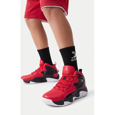 SHAQ Buty do koszykówki EO-DEVASTATOR 3.0 AQ95078B-R Czerwony 36 Czerwony Chłopiec SHAQ Buty do koszykówki EO-DEVASTATOR 3.0 AQ95078B-R Czerwony 36 Czerwony Chłopiec