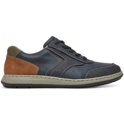 Rieker Sneakersy 17304-14 Granatowy 45 Granatowy Męskie Rieker Sneakersy 17304-14 Granatowy 45 Granatowy Męskie