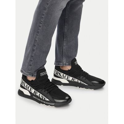 Versace Jeans Couture Sneakersy 80YA3SA3 Czarny 45 Czarny Męskie Versace Jeans Couture Sneakersy 80YA3SA3 Czarny 45 Czarny Męskie