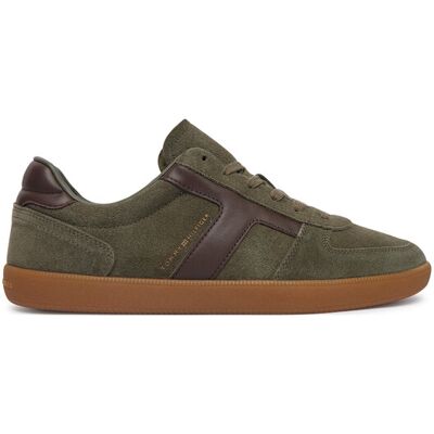 Tommy Hilfiger Sneakersy Th Tribeca Sneaker Suede FM0FM06069 Zielony ciemny 43 Zielony ciemny Męskie Tommy Hilfiger Sneakersy Th Tribeca Sneaker Suede FM0FM06069 Zielony ciemny 43 Zielony ciemny Męskie