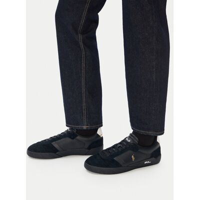 Polo Ralph Lauren Sneakersy 809P07526001 Czarny 45 Czarny Męskie Polo Ralph Lauren Sneakersy 809P07526001 Czarny 45 Czarny Męskie