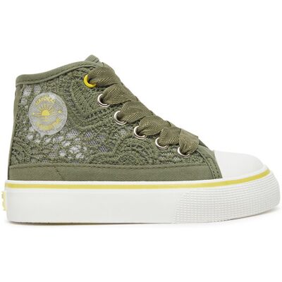 Mayoral Trampki 43613 Khaki 26 Khaki Dziewczynka Mayoral Trampki 43613 Khaki 26 Khaki Dziewczynka