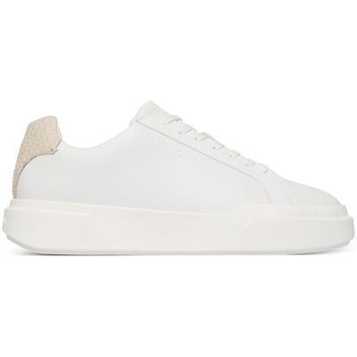 Calvin Klein Sneakersy Chunky Cupsole Laceup Lth Bt Aop HM0HM02070 Biały 43 Biały Męskie Calvin Klein Sneakersy Chunky Cupsole Laceup Lth Bt Aop HM0HM02070 Biały 43 Biały Męskie