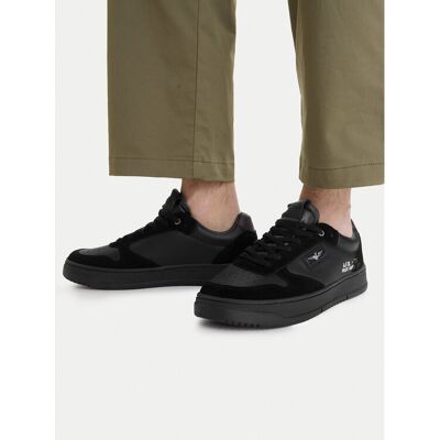 Aeronautica Militare Sneakersy 261SC0235UPL00244 Czarny 46 Czarny Męskie Aeronautica Militare Sneakersy 261SC0235UPL00244 Czarny 46 Czarny Męskie