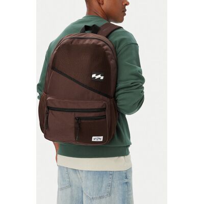 Billabong Plecak CWBEO-BLB-P-002-10 Brązowy ciemny NOSIZE Brązowy ciemny Męskie Billabong Plecak CWBEO-BLB-P-002-10 Brązowy ciemny NOSIZE Brązowy ciemny Męskie
