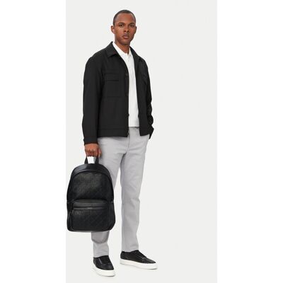 Calvin Klein Plecak Emblem Aop Deboss Round Backpack LV04D3560G Czarny NOSIZE Czarny Męskie Calvin Klein Plecak Emblem Aop Deboss Round Backpack LV04D3560G Czarny NOSIZE Czarny Męskie