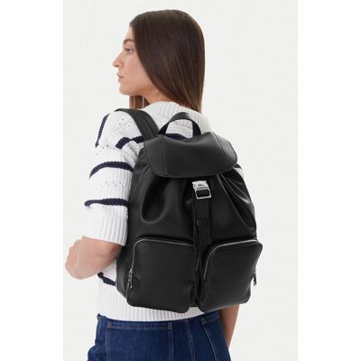 Calvin Klein Plecak Webbing Strap Flap LV04F3590G Czarny NOSIZE Czarny Męskie Calvin Klein Plecak Webbing Strap Flap LV04F3590G Czarny NOSIZE Czarny Męskie