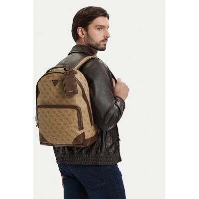 Guess Plecak podróżny HMMIII P6211 Brązowy NOSIZE Brązowy Męskie Guess Plecak podróżny HMMIII P6211 Brązowy NOSIZE Brązowy Męskie