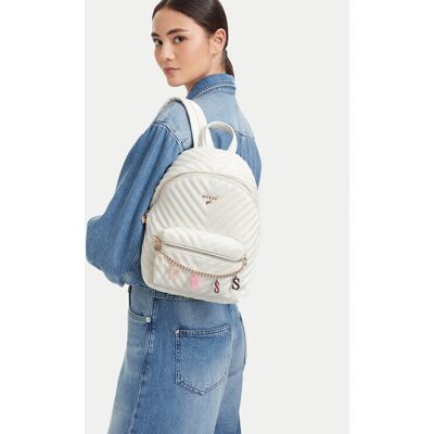 Guess Plecak J4RZ17 WFZL0 Biały NOSIZE Biały Unisex Guess Plecak J4RZ17 WFZL0 Biały NOSIZE Biały Unisex