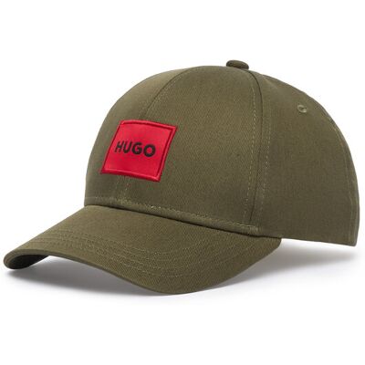 HUGO Czapka z daszkiem Men-X 581 50492745 Zielony ciemny NOSIZE Zielony ciemny Męskie HUGO Czapka z daszkiem Men-X 581 50492745 Zielony ciemny NOSIZE Zielony ciemny Męskie