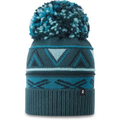 Reima Czapka Kirjoen 5300286B Zielony ciemny 52_54 Zielony ciemny Unisex Dziecko Reima Czapka Kirjoen 5300286B Zielony ciemny 52_54 Zielony ciemny Unisex Dziecko