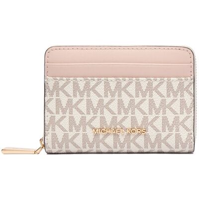 MICHAEL Michael Kors Portfel Jet Set 32T4GJ6Z5B Kremowy NOSIZE Kremowy Damskie MICHAEL Michael Kors Portfel Jet Set 32T4GJ6Z5B Kremowy NOSIZE Kremowy Damskie