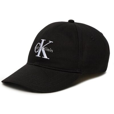Calvin Klein Jeans Czapka z daszkiem Monologo LV04K5026G Czarny NOSIZE Czarny Damskie Calvin Klein Jeans Czapka z daszkiem Monologo LV04K5026G Czarny NOSIZE Czarny Damskie