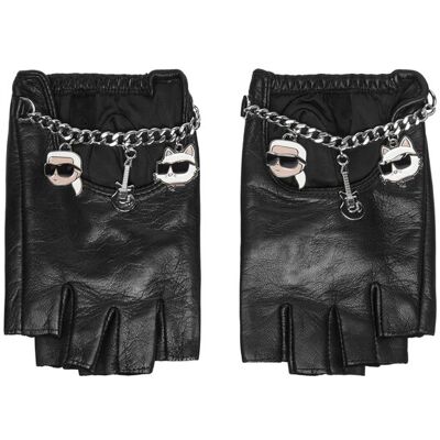 KARL LAGERFELD Rękawiczki B3W33034 Czarny M Czarny Damskie KARL LAGERFELD Rękawiczki B3W33034 Czarny M Czarny Damskie