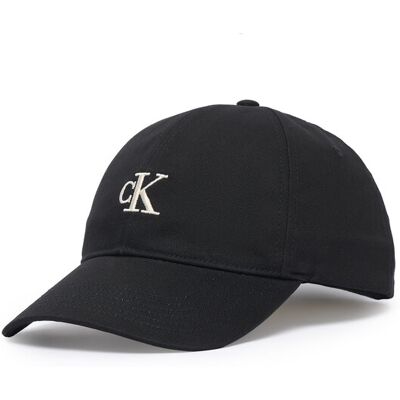 Calvin Klein Czapka z daszkiem Monogram Embroidery Baseball Cap LV04G5002G Czarny NOSIZE Czarny Męskie Calvin Klein Czapka z daszkiem Monogram Embroidery Baseball Cap LV04G5002G Czarny NOSIZE Czarny Męskie