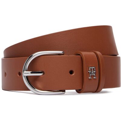 Tommy Hilfiger Pasek Essential Effortless 3.0 Sv AW0AW18688 Brązowy 75 Brązowy Damskie Tommy Hilfiger Pasek Essential Effortless 3.0 Sv AW0AW18688 Brązowy 75 Brązowy Damskie