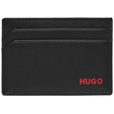 HUGO Etui na karty kredytowe 50570456 Czarny NOSIZE Czarny Męskie HUGO Etui na karty kredytowe 50570456 Czarny NOSIZE Czarny Męskie