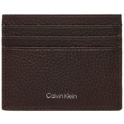 Calvin Klein Etui na karty kredytowe LV04D1060G Brązowy ciemny NOSIZE Brązowy ciemny Męskie Calvin Klein Etui na karty kredytowe LV04D1060G Brązowy ciemny NOSIZE Brązowy ciemny Męskie