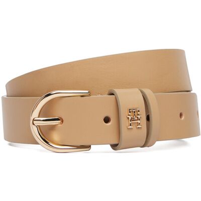 Tommy Hilfiger Pasek Essential Effortless 2.5 Go AW0AW16836 Beżowy 80 Beżowy Damskie Tommy Hilfiger Pasek Essential Effortless 2.5 Go AW0AW16836 Beżowy 80 Beżowy Damskie