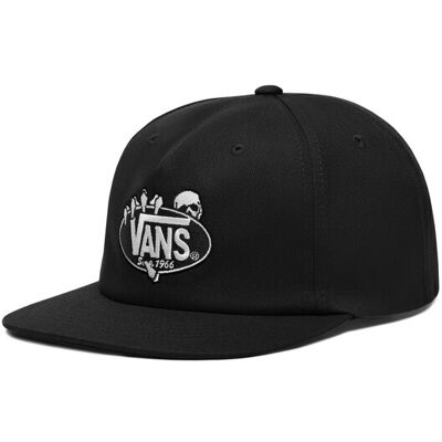 Vans Czapka z daszkiem Show Off Unstructured VN000T11 Czarny NOSIZE Czarny Unisex Vans Czapka z daszkiem Show Off Unstructured VN000T11 Czarny NOSIZE Czarny Unisex