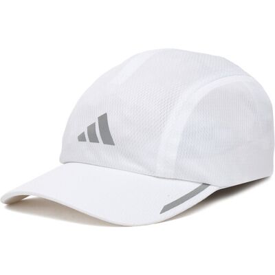 Adidas Czapka z daszkiem Running Mesh 4 Panel Climacool Biały M_L Biały Męskie Adidas Czapka z daszkiem Running Mesh 4 Panel Climacool Biały M_L Biały Męskie