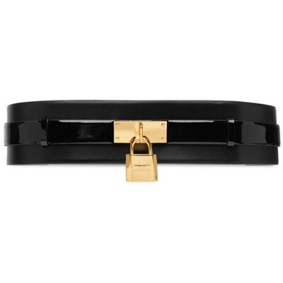 Elisabetta Franchi Pasek CT-53S-66E2-V280 Czarny 40 Czarny Damskie Elisabetta Franchi Pasek CT-53S-66E2-V280 Czarny 40 Czarny Damskie