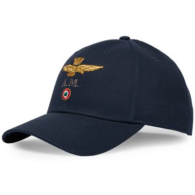 Aeronautica Militare Czapka z daszkiem 262HA1100UCT02848 Granatowy NOSIZE Granatowy Męskie Aeronautica Militare Czapka z daszkiem 262HA1100UCT02848 Granatowy NOSIZE Granatowy Męskie