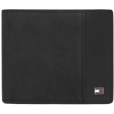 Tommy Hilfiger Portfel Th Soho Cc Flap And Coin AM0AM14503 Czarny NOSIZE Czarny Męskie Tommy Hilfiger Portfel Th Soho Cc Flap And Coin AM0AM14503 Czarny NOSIZE Czarny Męskie