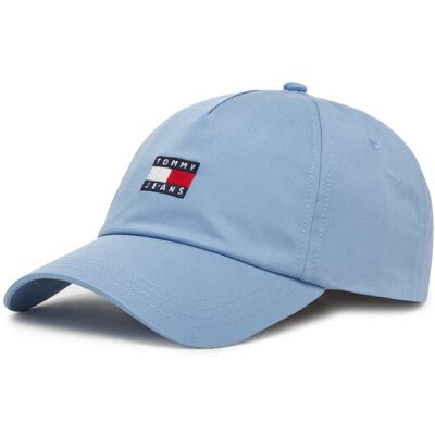 Tommy Jeans Czapka z daszkiem Heritage Core 5 Panel AW0AW16991 Niebieski jasny NOSIZE Niebieski jasny Damskie Tommy Jeans Czapka z daszkiem Heritage Core 5 Panel AW0AW16991 Niebieski jasny NOSIZE Niebieski jasny Damskie