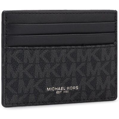 MICHAEL Michael Kors Etui na karty kredytowe Greyson 39F9LGYD2B Czarny NOSIZE Czarny Unisex MICHAEL Michael Kors Etui na karty kredytowe Greyson 39F9LGYD2B Czarny NOSIZE Czarny Unisex