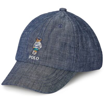 Polo Ralph Lauren Czapka z daszkiem 322971817001 Granatowy 5_7 Granatowy Chłopiec Polo Ralph Lauren Czapka z daszkiem 322971817001 Granatowy 5_7 Granatowy Chłopiec