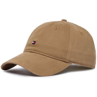 Tommy Hilfiger Czapka z daszkiem Th Flag '85 Soft 6 Panel Cap AM0AM12531 Brązowy jasny NOSIZE Brązowy jasny Unisex Tommy Hilfiger Czapka z daszkiem Th Flag '85 Soft 6 Panel Cap AM0AM12531 Brązowy jasny NOSIZE Brązowy jasny Unisex