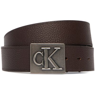 Calvin Klein Pasek Męski LV04D7111G Brązowy ciemny 95 Brązowy ciemny Męskie Calvin Klein Pasek Męski LV04D7111G Brązowy ciemny 95 Brązowy ciemny Męskie