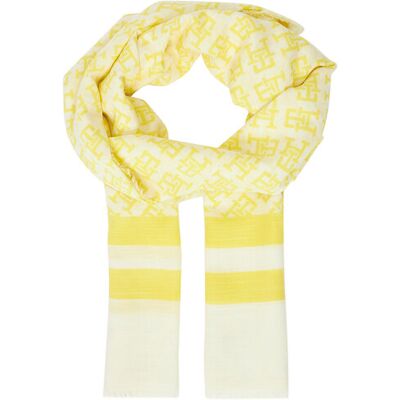 Tommy Hilfiger Szalik Beach Summer Mono Scarf AW0AW16030 Żółty NOSIZE Żółty Damskie Tommy Hilfiger Szalik Beach Summer Mono Scarf AW0AW16030 Żółty NOSIZE Żółty Damskie