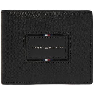 Tommy Hilfiger Portfel Th Foundation Cc And Coin AM0AM14506 Czarny NOSIZE Czarny Męskie Tommy Hilfiger Portfel Th Foundation Cc And Coin AM0AM14506 Czarny NOSIZE Czarny Męskie