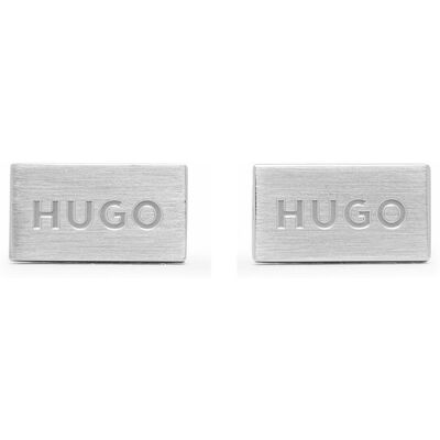 HUGO Spinki do mankietów E-Classic2 50565308 Srebrny NOSIZE Srebrny Męskie HUGO Spinki do mankietów E-Classic2 50565308 Srebrny NOSIZE Srebrny Męskie