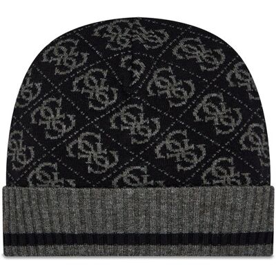 Guess Czapka AM5028 POL01 Czarny L Czarny Męskie Guess Czapka AM5028 POL01 Czarny L Czarny Męskie