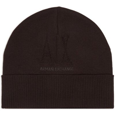 Giorgio Armani Exchange Czapka XW001445 AF11896 U6032 Brązowy ciemny NOSIZE Brązowy ciemny Damskie Giorgio Armani Exchange Czapka XW001445 AF11896 U6032 Brązowy ciemny NOSIZE Brązowy ciemny Damskie