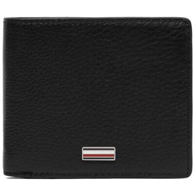 Tommy Hilfiger Portfel Th Central Cc Flap And Coin AM0AM14497 Czarny NOSIZE Czarny Męskie Tommy Hilfiger Portfel Th Central Cc Flap And Coin AM0AM14497 Czarny NOSIZE Czarny Męskie