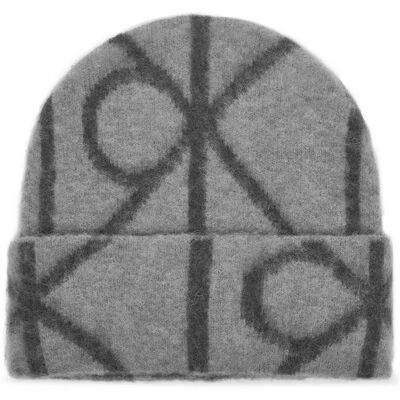 Calvin Klein Czapka Emblem Aop Brushed LV04D8071G Szary NOSIZE Szary Unisex Calvin Klein Czapka Emblem Aop Brushed LV04D8071G Szary NOSIZE Szary Unisex