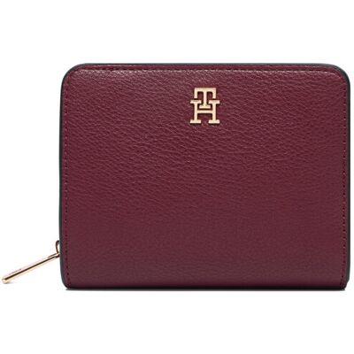 Tommy Hilfiger Portfel Th Icon Med Za W/ Flap Seasonal AW0AW18758 Bordowy NOSIZE Bordowy Damskie Tommy Hilfiger Portfel Th Icon Med Za W/ Flap Seasonal AW0AW18758 Bordowy NOSIZE Bordowy Damskie