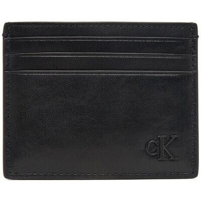 Calvin Klein Etui na karty kredytowe Bold Ck Suede Cardholder LV04D1363G Czarny NOSIZE Czarny Męskie Calvin Klein Etui na karty kredytowe Bold Ck Suede Cardholder LV04D1363G Czarny NOSIZE Czarny Męskie