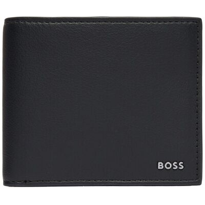 Boss Portfel Jace 50568413 Czarny OS Czarny Męskie Boss Portfel Jace 50568413 Czarny OS Czarny Męskie