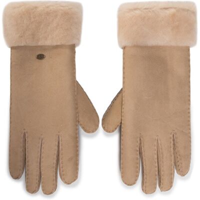 Emu Australia Rękawiczki Apollo Bay Gloves Beżowy XS_S Beżowy Damskie Emu Australia Rękawiczki Apollo Bay Gloves Beżowy XS_S Beżowy Damskie