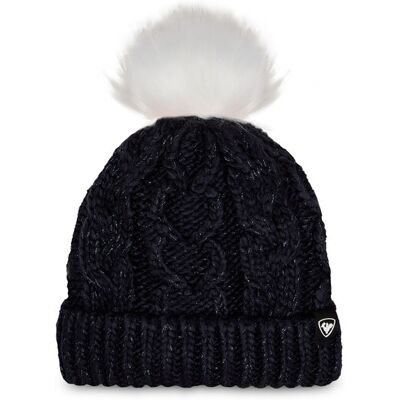Rossignol Czapka Bony Fur RLKYH03 Granatowy NOSIZE Granatowy Dziewczynka Rossignol Czapka Bony Fur RLKYH03 Granatowy NOSIZE Granatowy Dziewczynka