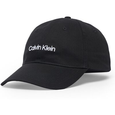 Calvin Klein Czapka z daszkiem Titlecase Embroidery LV04D5003G Czarny NOSIZE Czarny Unisex Calvin Klein Czapka z daszkiem Titlecase Embroidery LV04D5003G Czarny NOSIZE Czarny Unisex