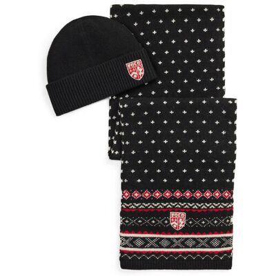 Polo Ralph Lauren Zestaw szalik i czapka 449P20316001 Czarny NOSIZE Czarny Męskie Polo Ralph Lauren Zestaw szalik i czapka 449P20316001 Czarny NOSIZE Czarny Męskie