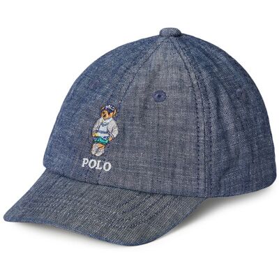 Polo Ralph Lauren Czapka z daszkiem 320971817001 Granatowy 3_9 Granatowy Chłopiec Polo Ralph Lauren Czapka z daszkiem 320971817001 Granatowy 3_9 Granatowy Chłopiec