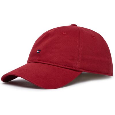 Tommy Hilfiger Czapka z daszkiem Th Flag '85 Soft 6 Panel Cap AM0AM12531 Czerwony NOSIZE Czerwony Unisex Tommy Hilfiger Czapka z daszkiem Th Flag '85 Soft 6 Panel Cap AM0AM12531 Czerwony NOSIZE Czerwony Unisex