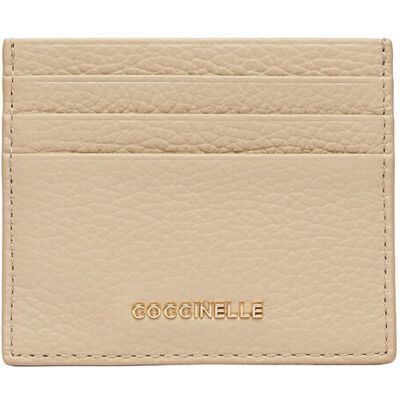 Coccinelle Etui na karty kredytowe MW5 Metallic Soft E2 MW5 12 95 01 Beżowy NOSIZE Beżowy Damskie Coccinelle Etui na karty kredytowe MW5 Metallic Soft E2 MW5 12 95 01 Beżowy NOSIZE Beżowy Damskie